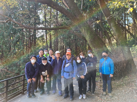 종합해사 등산동호회 성지곡 둘레길 산행기념(2020.10.31)